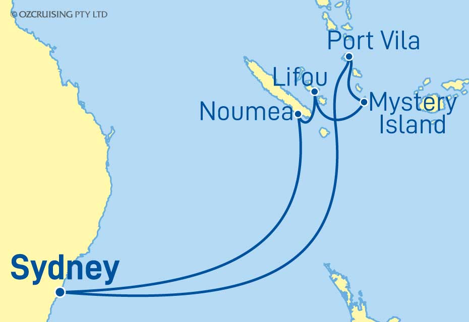 Cruise Map
