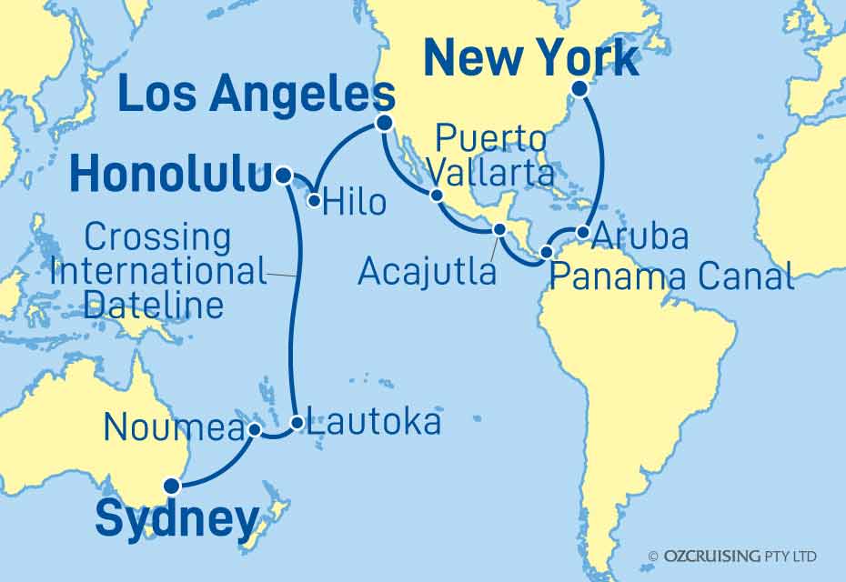 Cruise Map