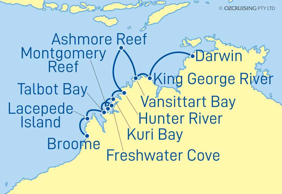 Cruise Map
