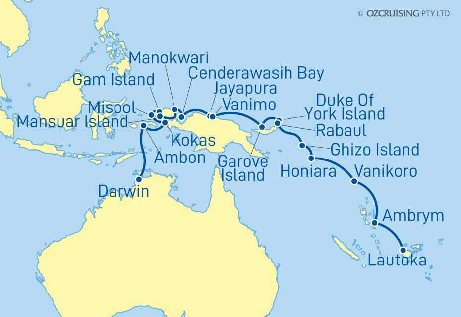 Cruise Map