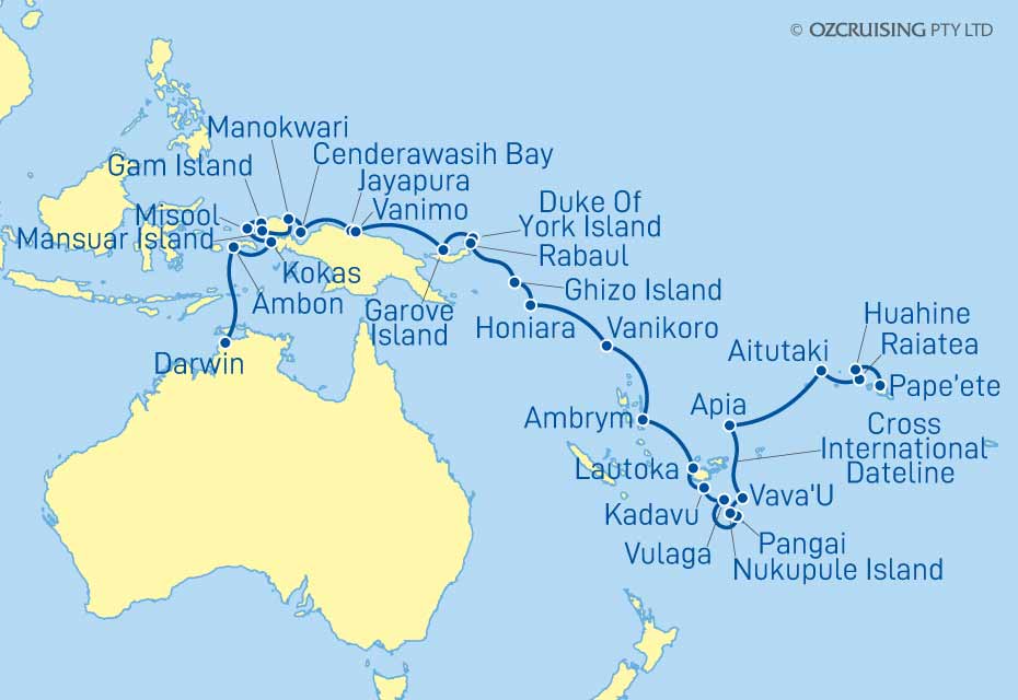 Cruise Map