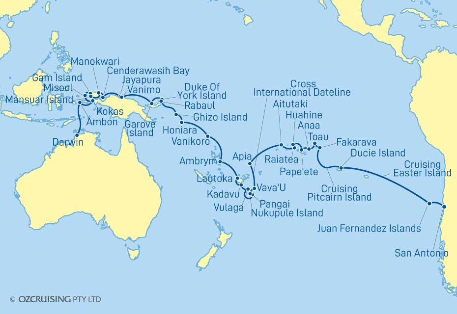 Cruise Map