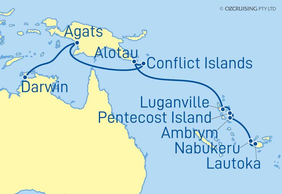 Cruise Map