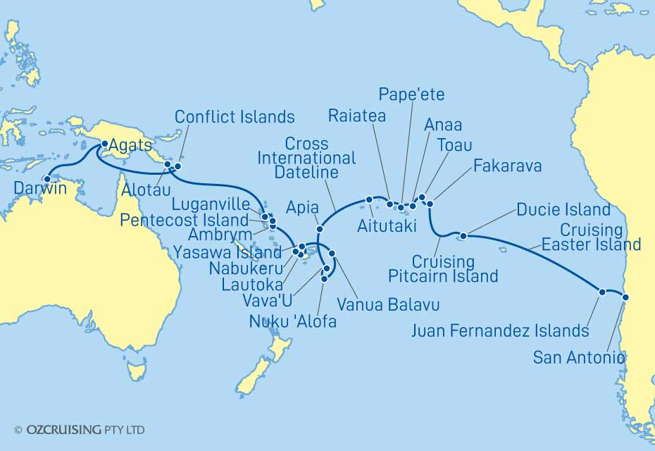 Cruise Map