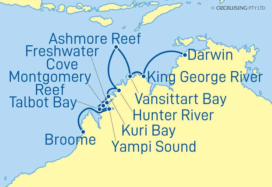 Cruise Map