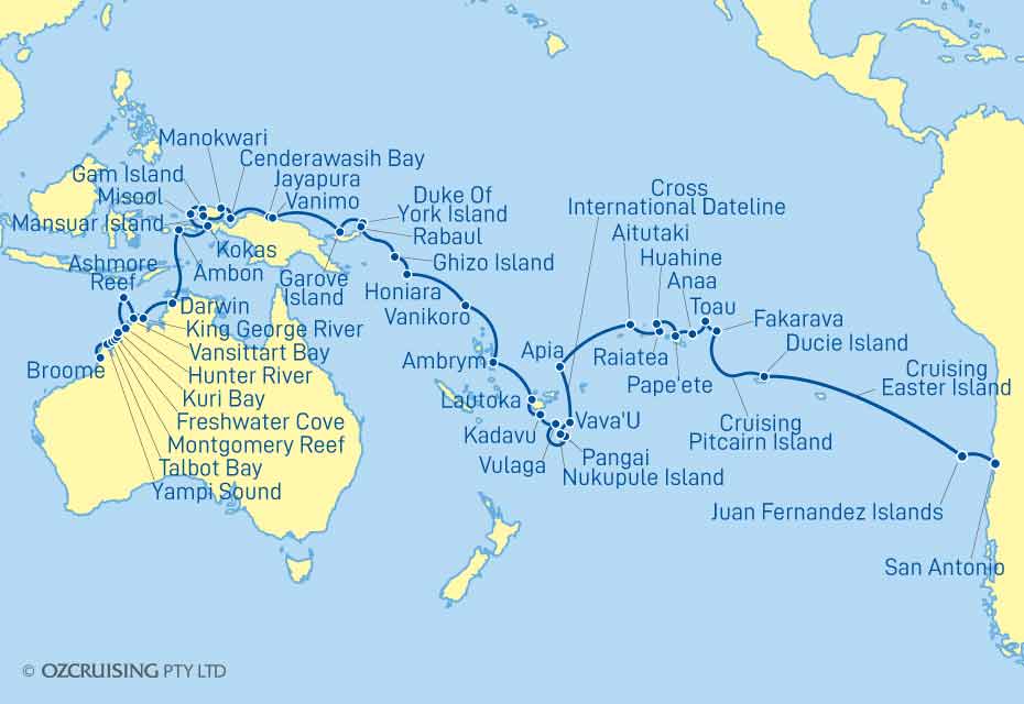 Cruise Map