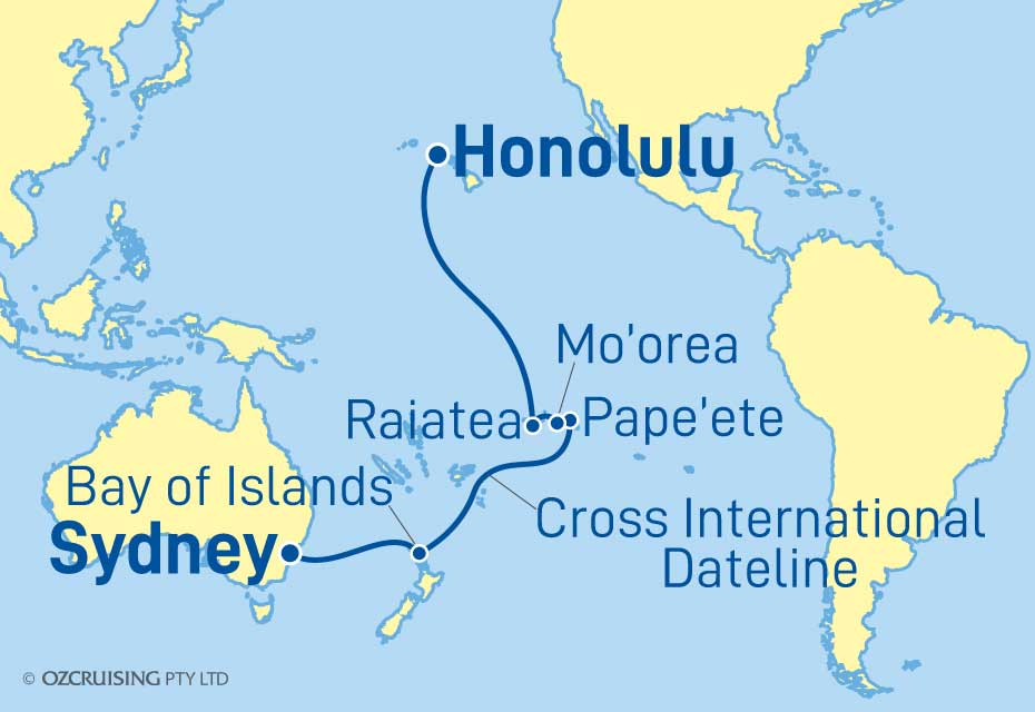 Cruise Map