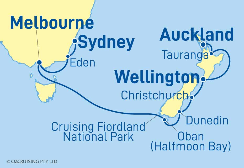 Cruise Map