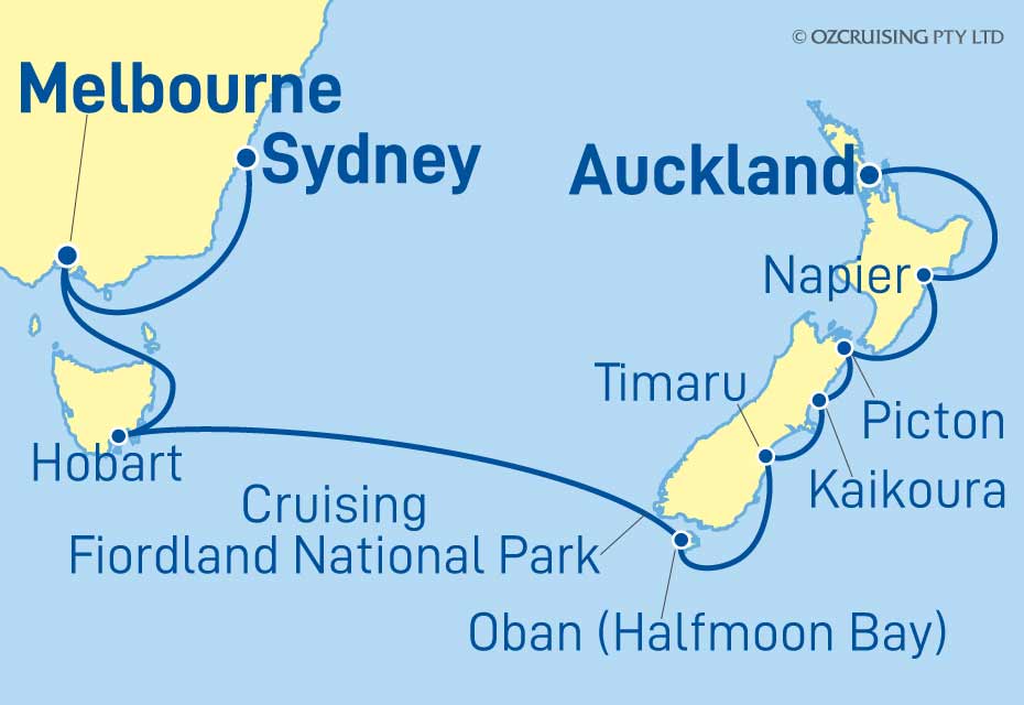 Cruise Map