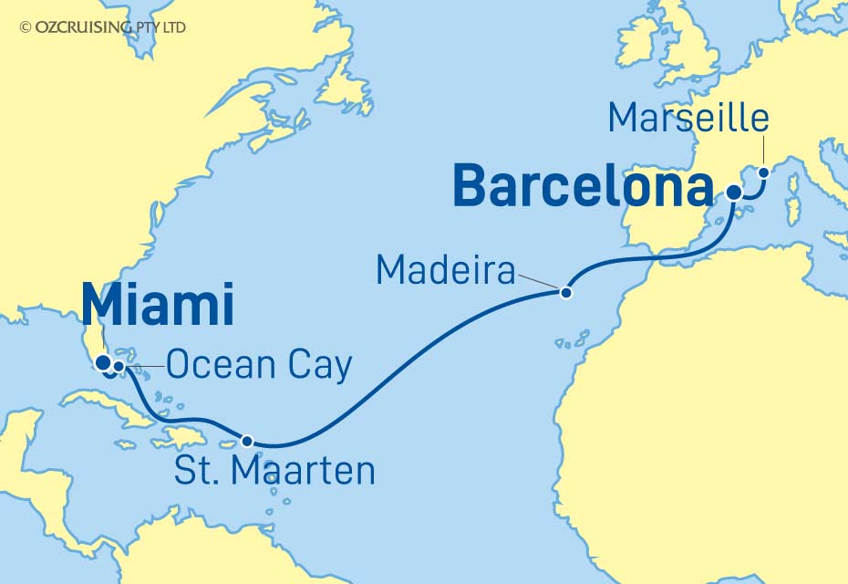 Cruise Map