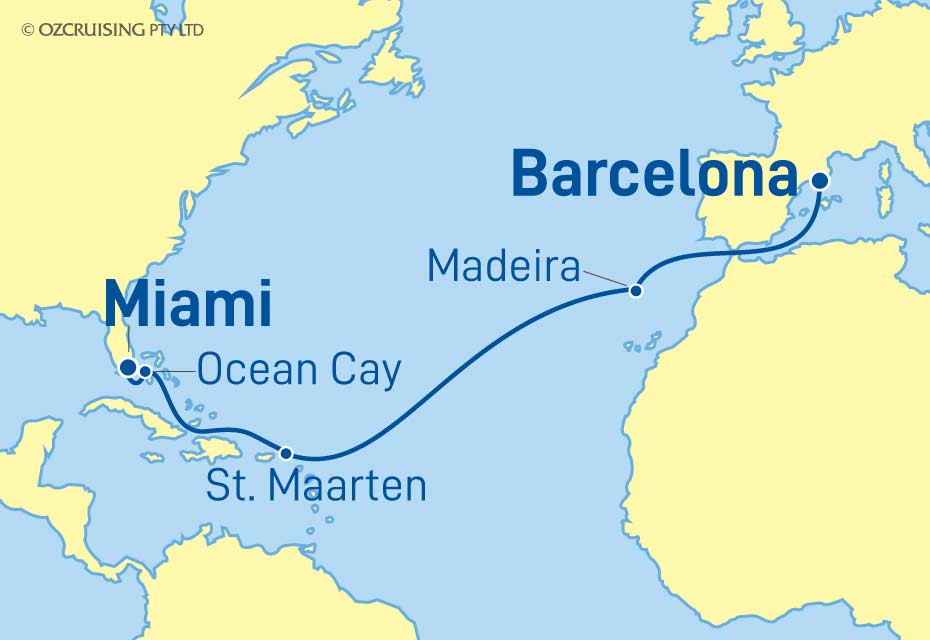 Cruise Map