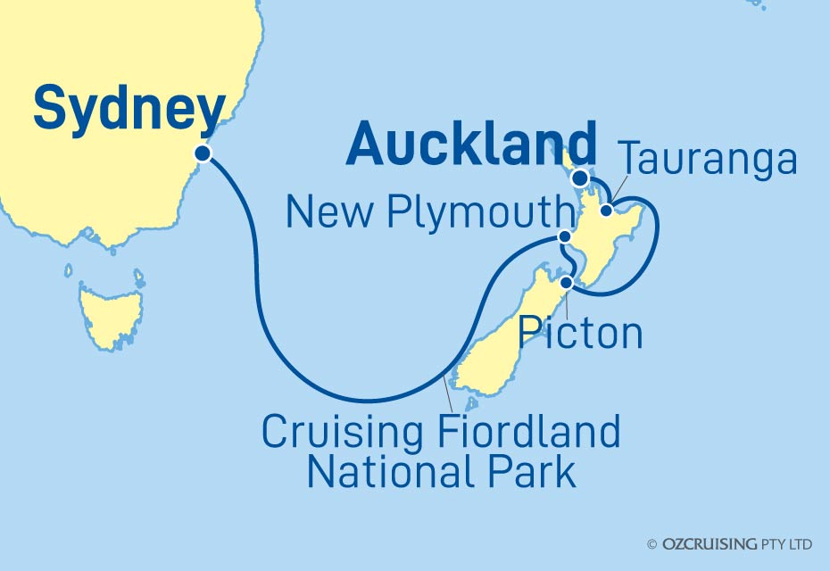 Cruise Map