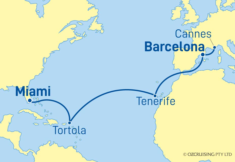 Cruise Map