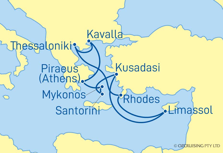 Cruise Map