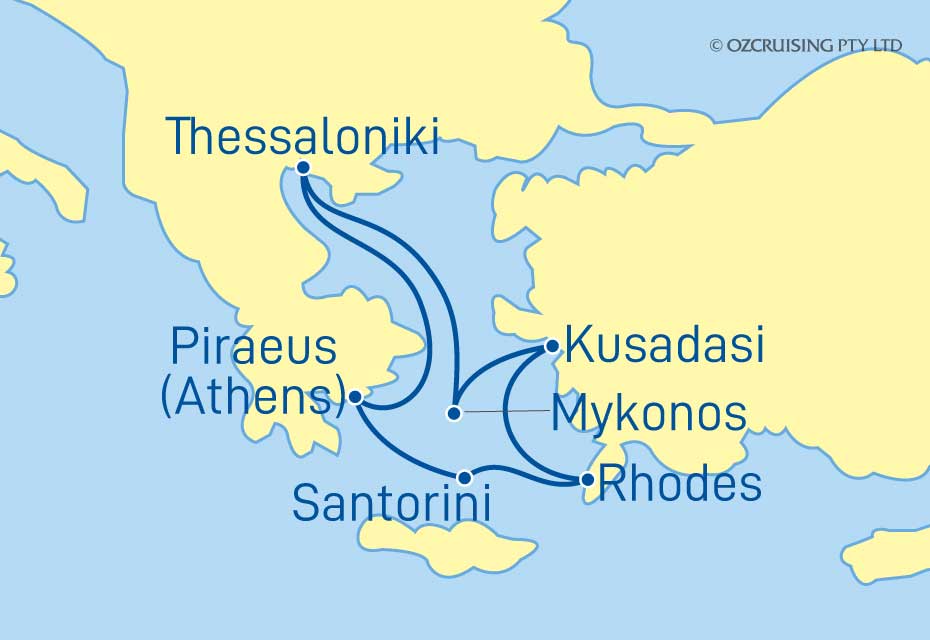 Cruise Map
