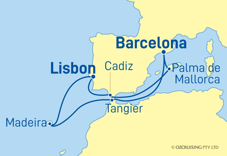Cruise Map