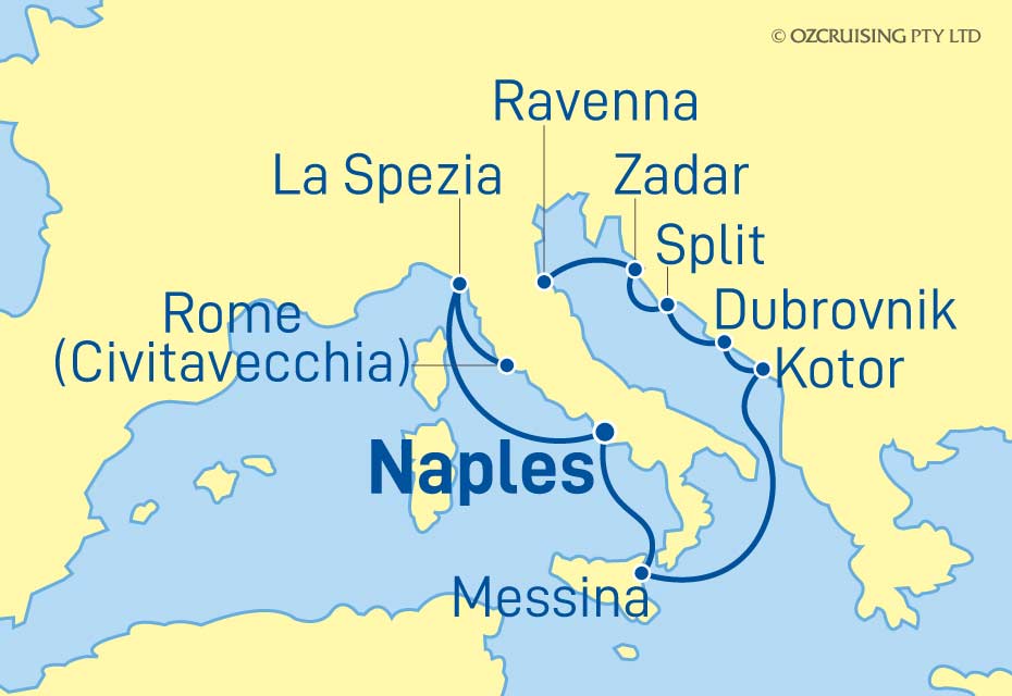 Cruise Map