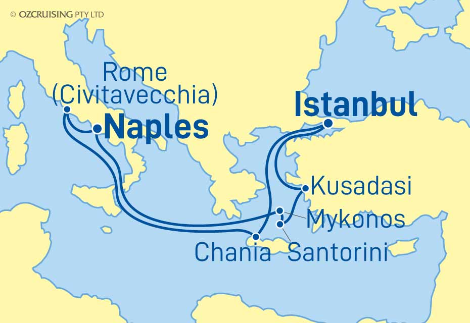 Cruise Map