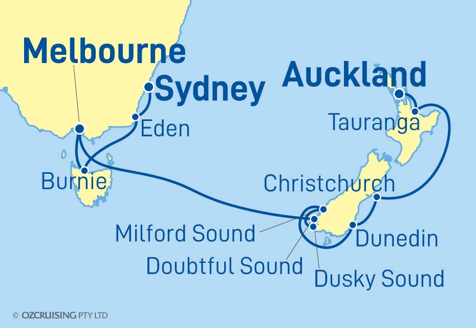 Cruise Map