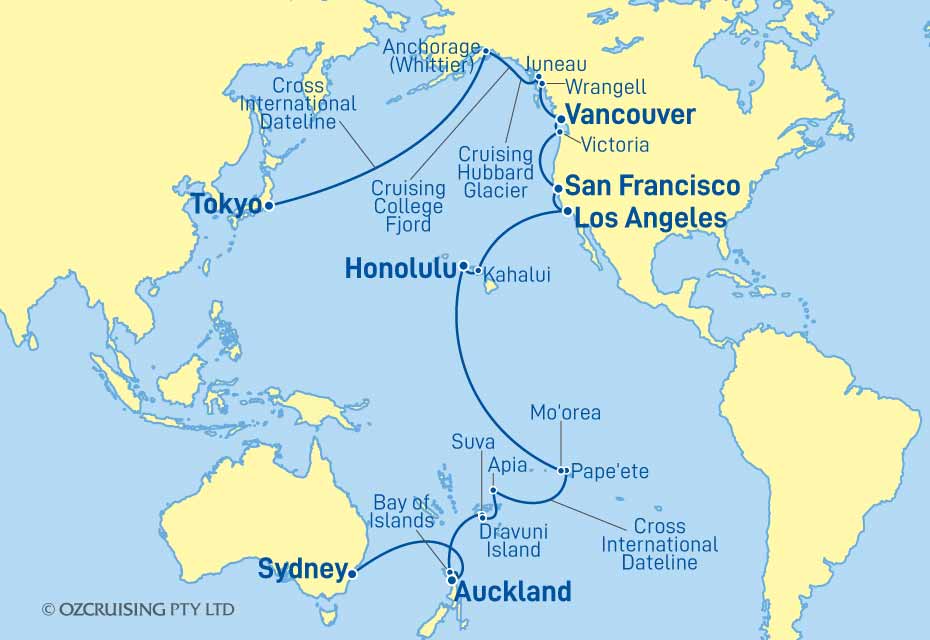 Cruise Map