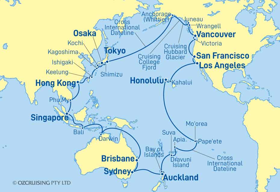 Cruise Map