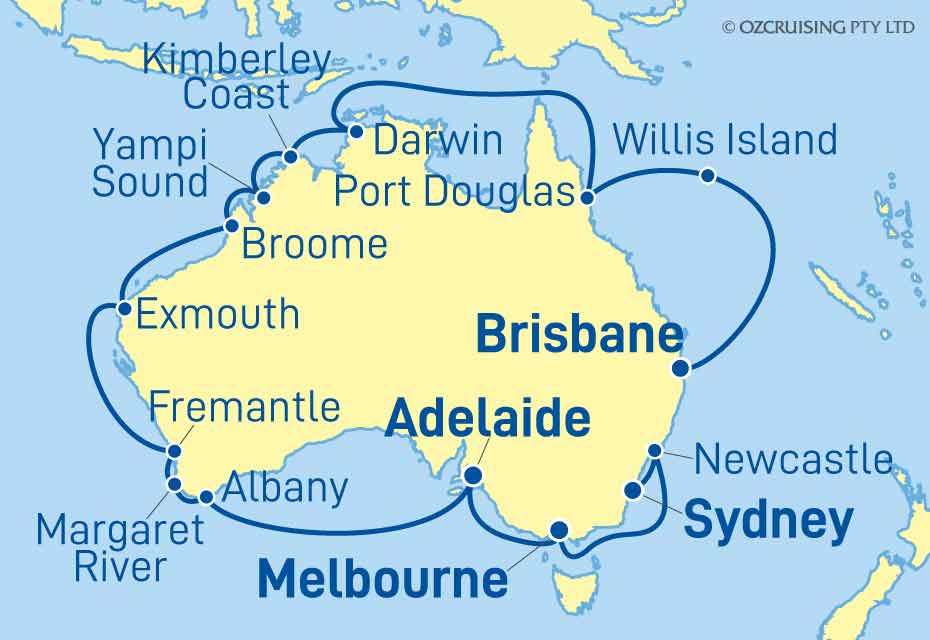 Cruise Map