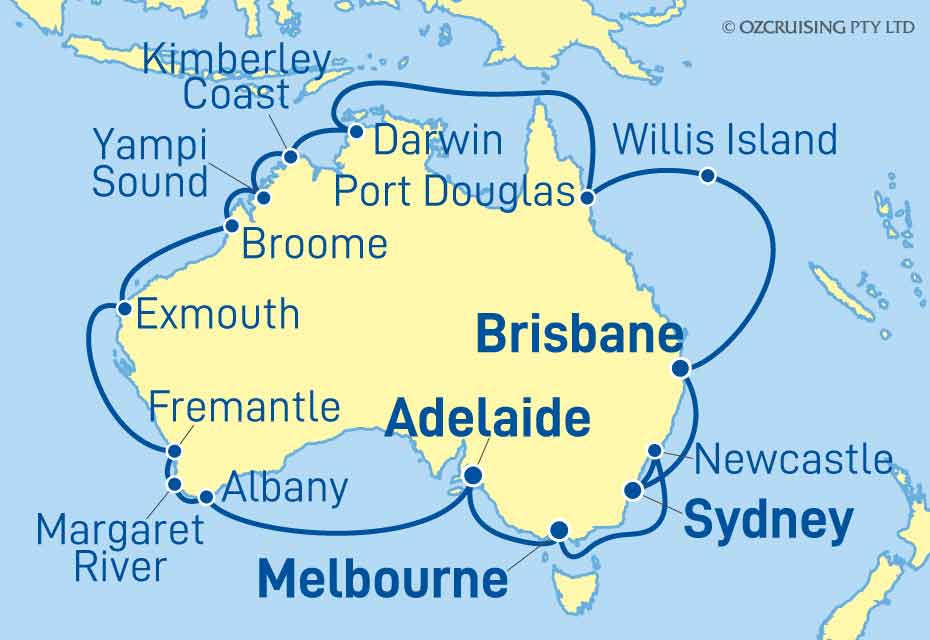 Cruise Map