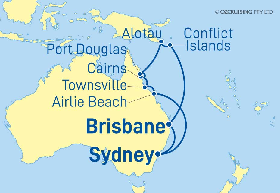 Cruise Map