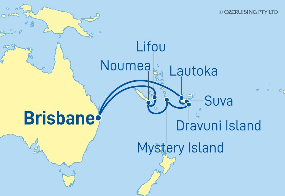 Cruise Map