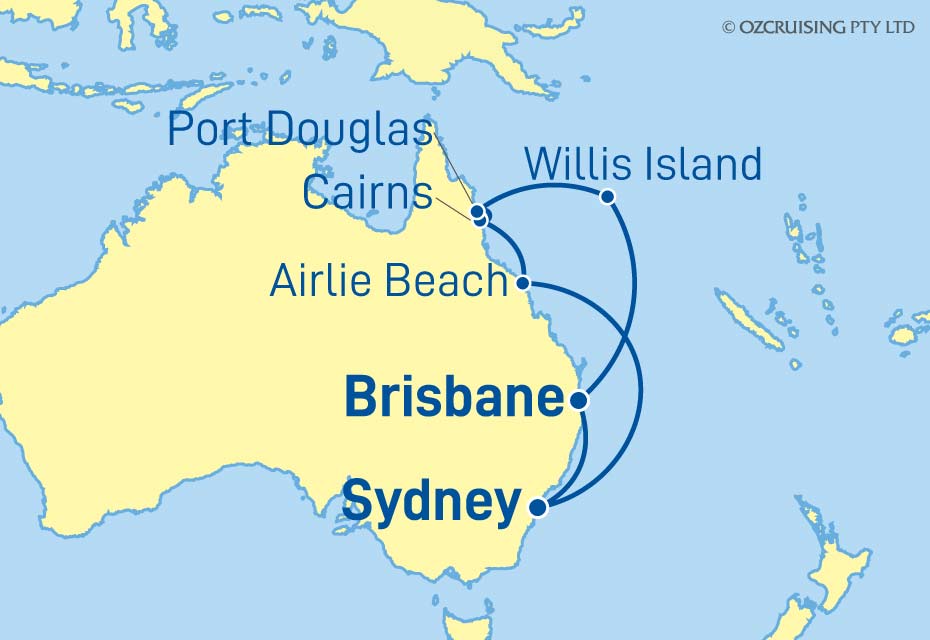Cruise Map