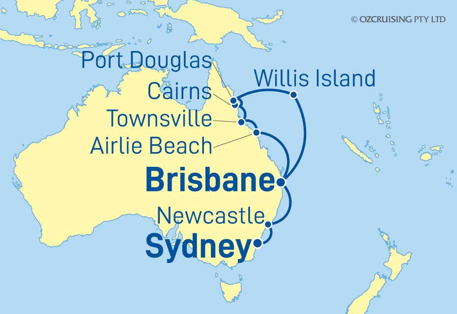Cruise Map