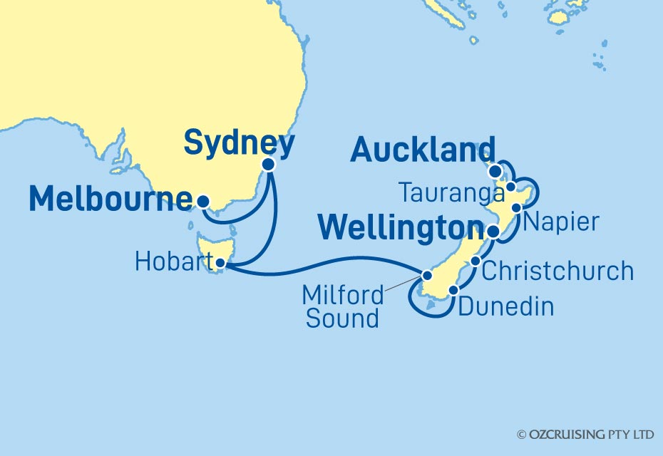 Cruise Map
