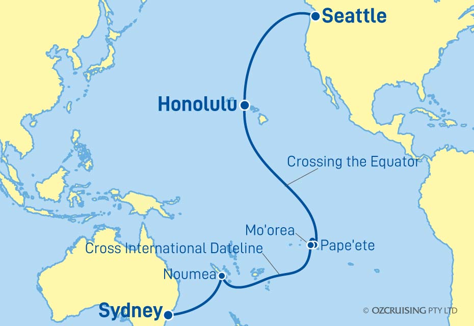 Cruise Map
