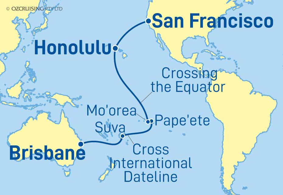 Cruise Map
