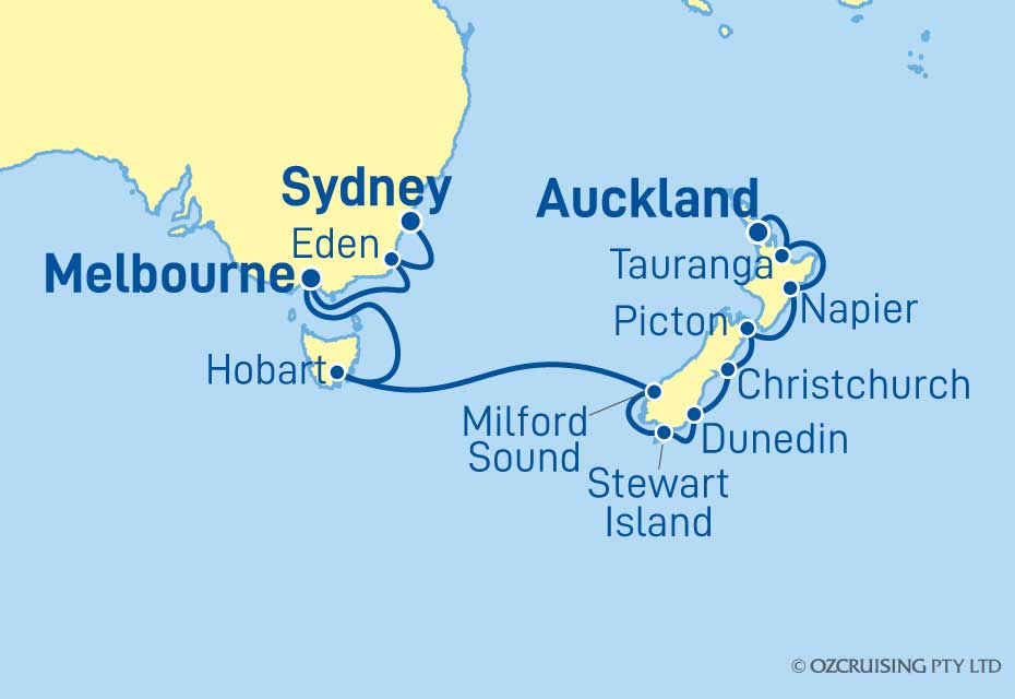 Cruise Map