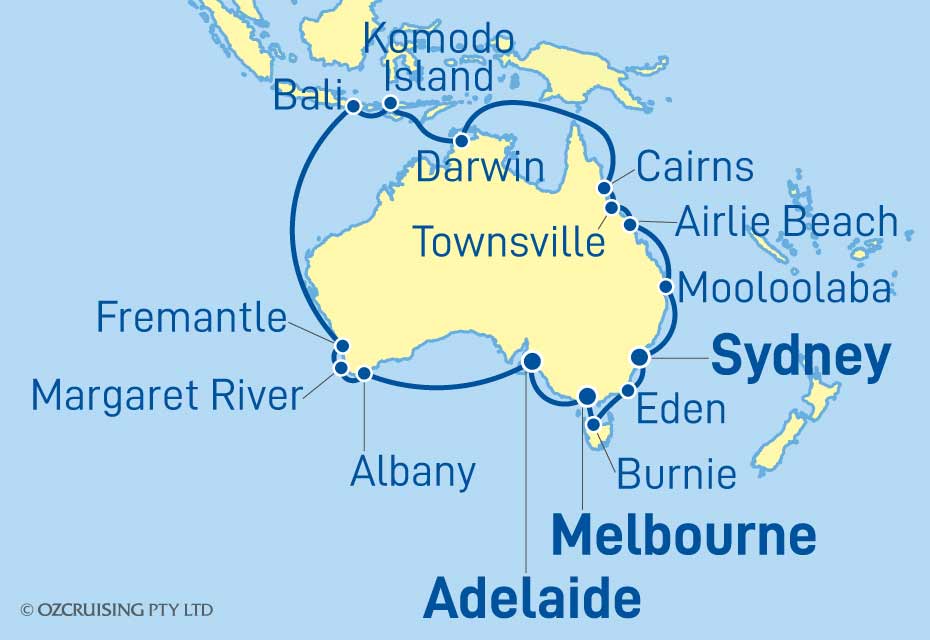 Cruise Map