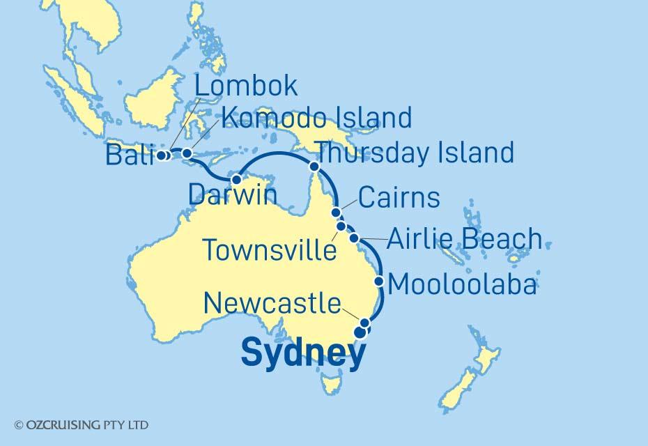 Cruise Map