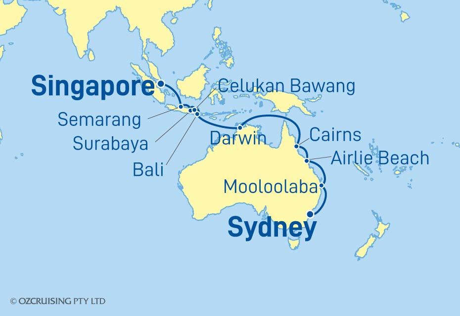 Cruise Map