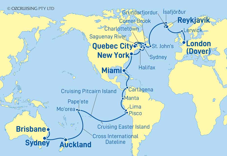 Cruise Map