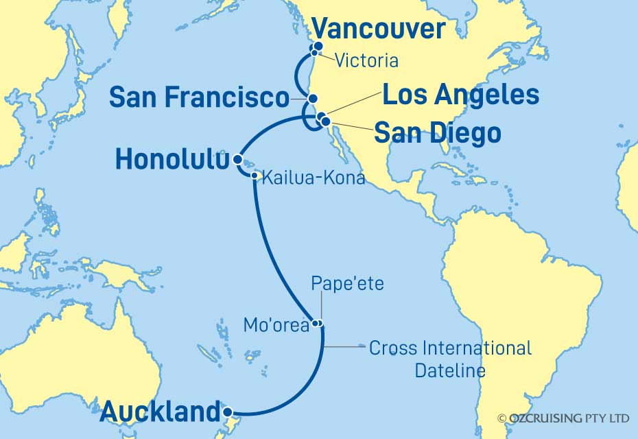 Cruise Map