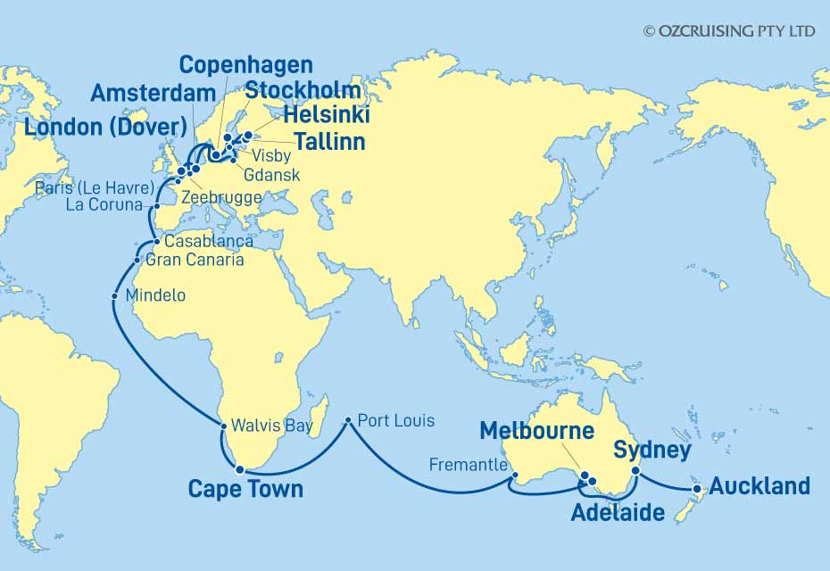 Cruise Map