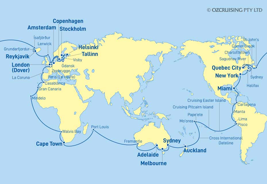 Cruise Map