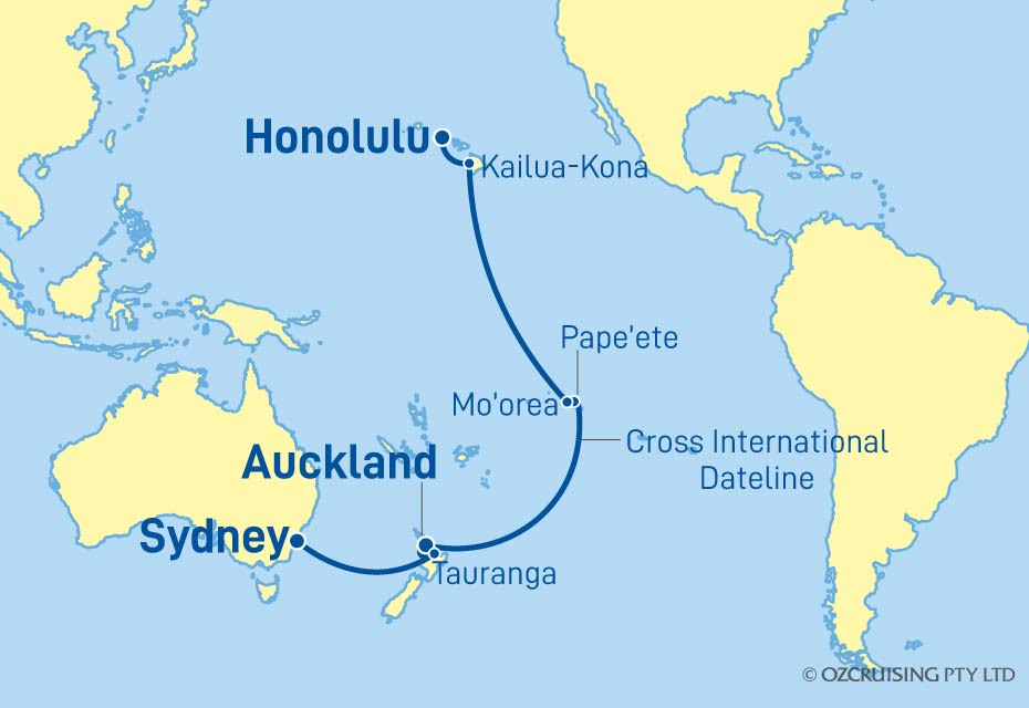 Cruise Map