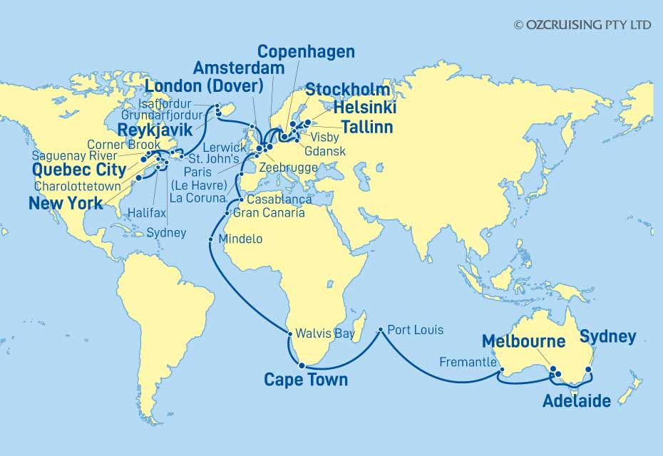 Cruise Map