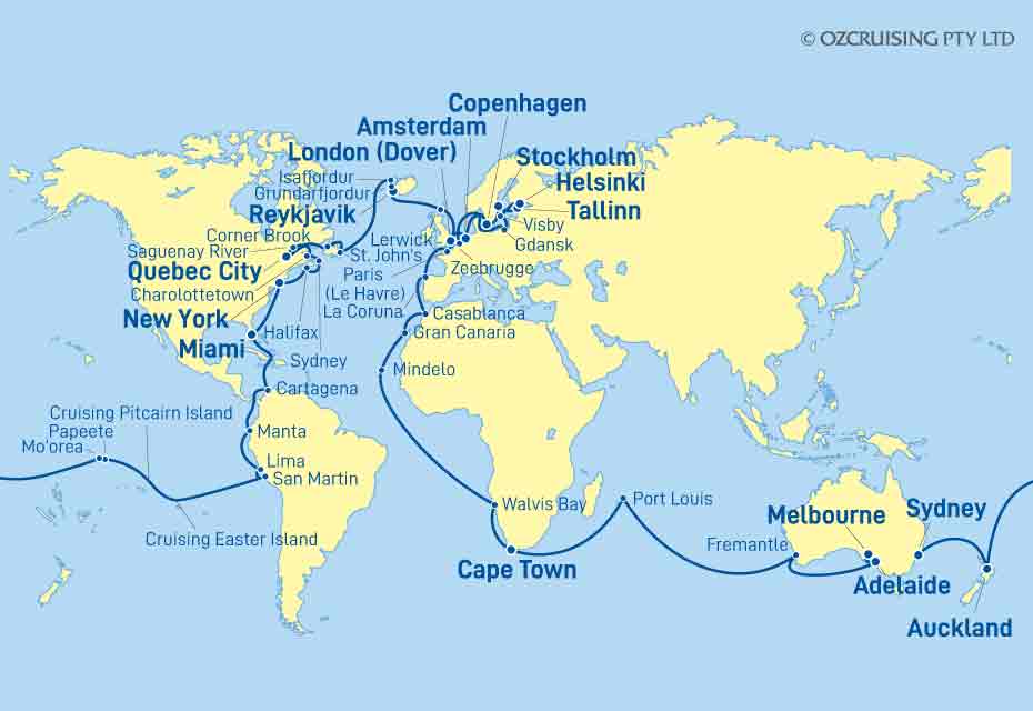 Cruise Map
