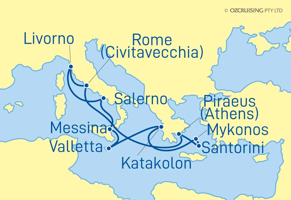 Cruise Map