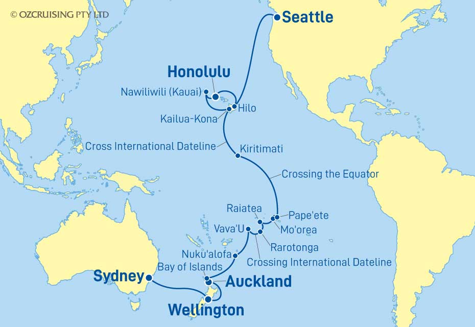 Cruise Map