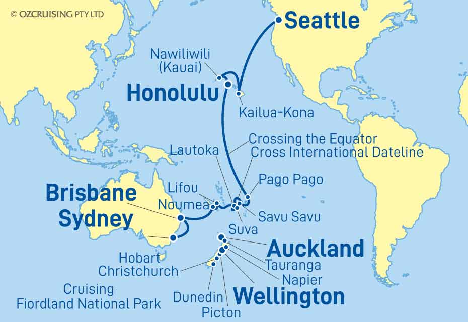 Cruise Map