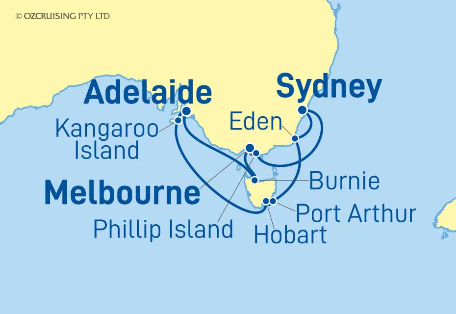 Cruise Map