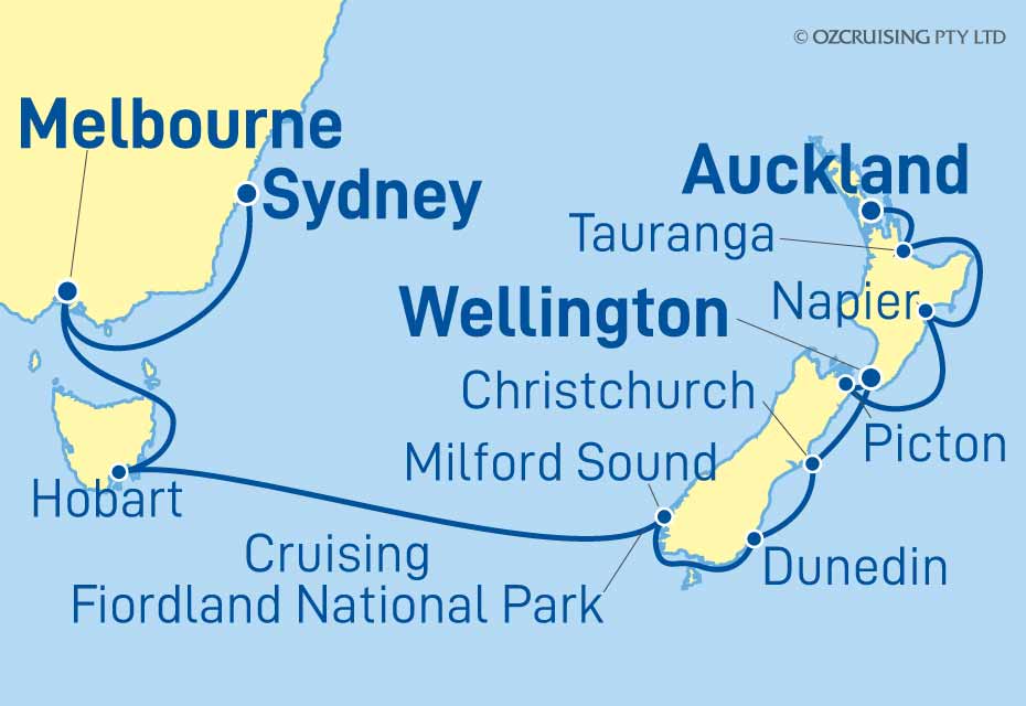 Cruise Map